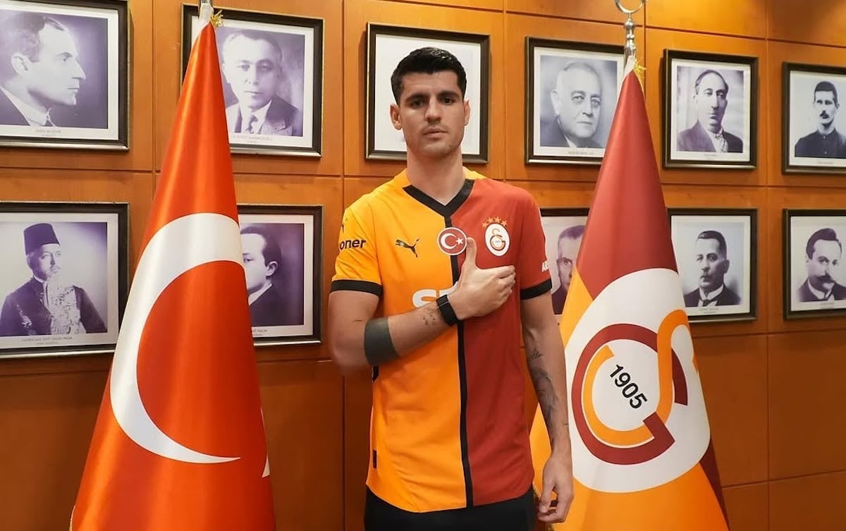 ផ្លូវការ៖ Alvaro Morata ចូលរួមជាមួយ Galatasaray ក្នុងលក្ខខណ្ឌខ្ចីជើង ជាមួយនឹងជម្រើសក្នុងការទិញកិច្ចព្រមព្រៀង