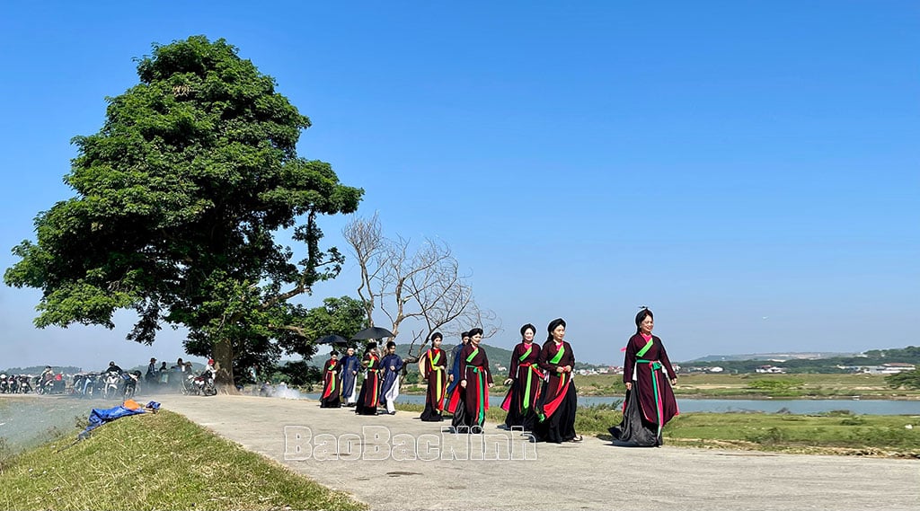 Con sông của người Quan họ, suốt đời nước chảy lơ thơ là ý văn học nói dòng sông nào chảy qua Bắc Ninh? - Ảnh 1.