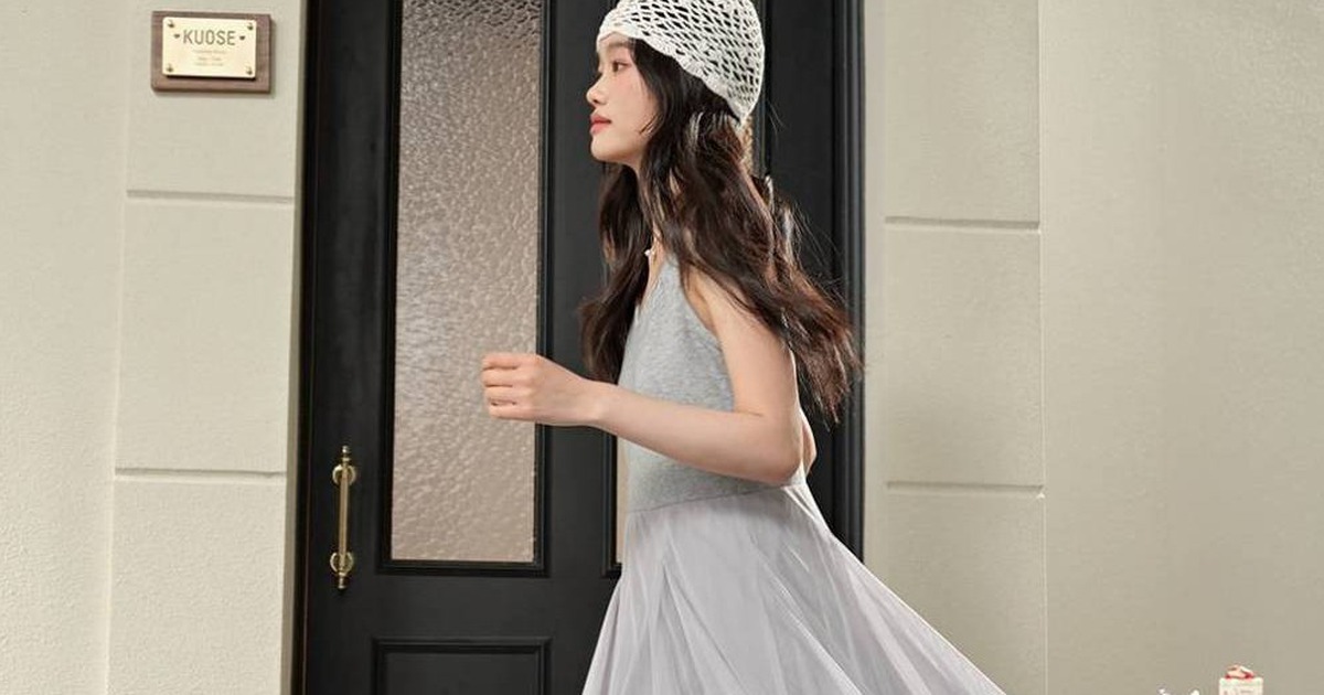 Shine bright on spring days with the gentle beauty of flared skirts