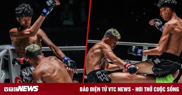 Regardez le « Dieu des coups de pied » du Muay Thai mettre KO un champion du monde de près de 2 mètres