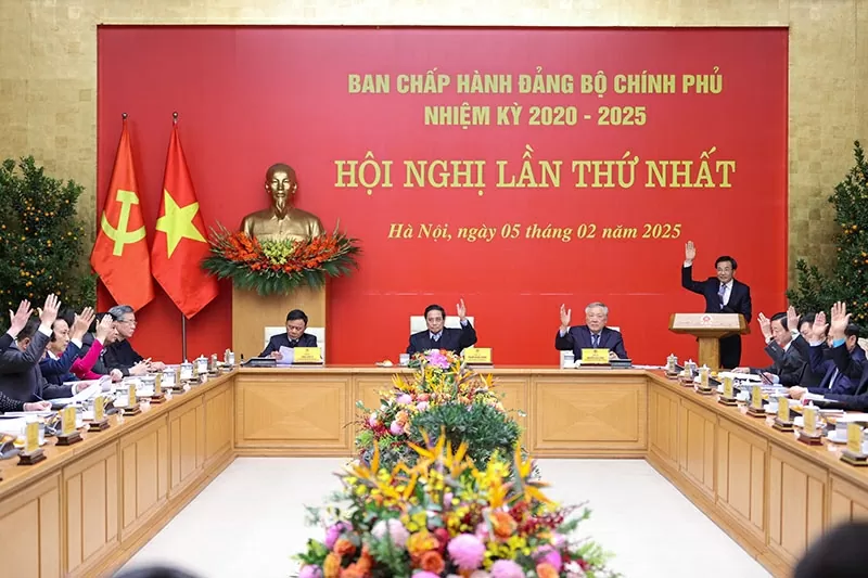 Hội nghị lần thứ nhất Ban Chấp hành Đảng bộ Chính phủ nhiệm kỳ 2020-2025