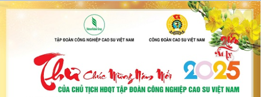 Thư chúc mừng năm mới của Chủ tịch HĐQT VRG Trần Công Kha