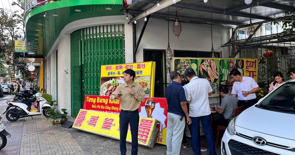 El dueño de un restaurante acusado de "estafar" a los clientes en Nha Trang se niega a cooperar con el equipo de inspección