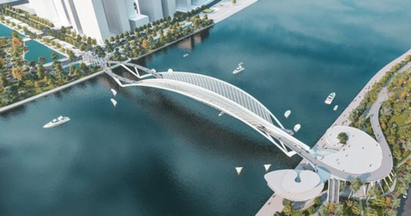 ¿El puente peatonal sobre el río Saigón comenzará a construirse a finales de marzo?