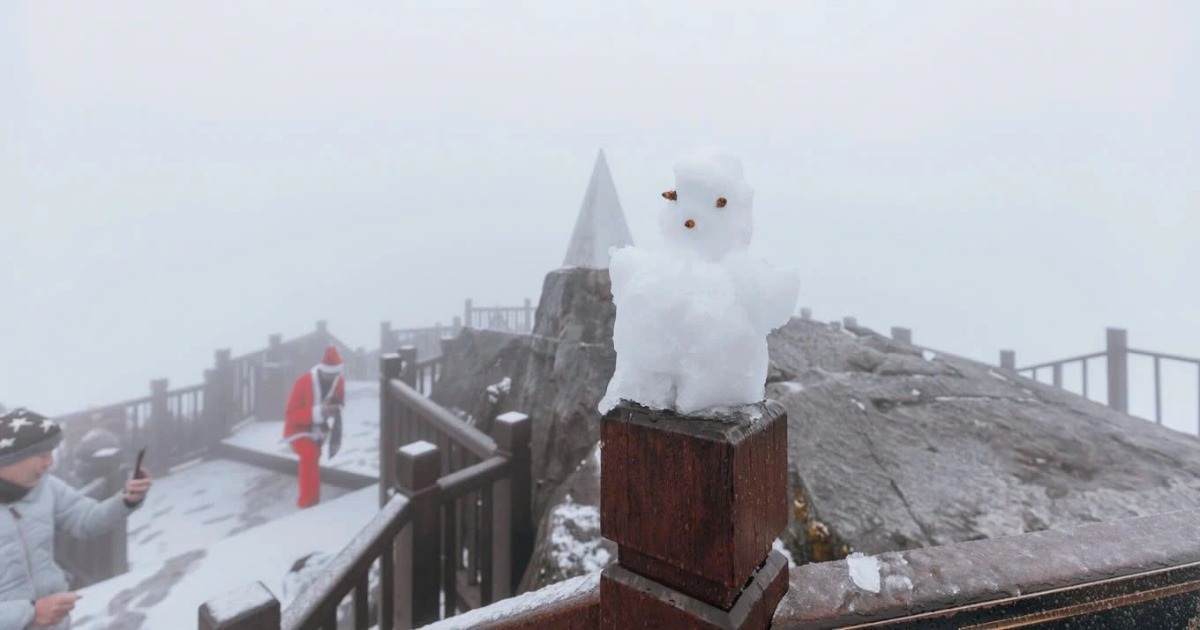 強い寒気が来ており、多くの場所で雪や氷が降るでしょう