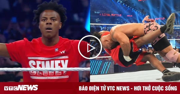 300 Millionen Zuschauer: YouTuber und eingefleischter Ronaldo-Fan wird von Wrestler aus dem Ring geworfen