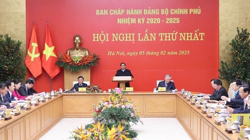 Hội nghị lần thứ nhất Ban Chấp hành Đảng bộ Chính phủ nhiệm kỳ 2020-2025