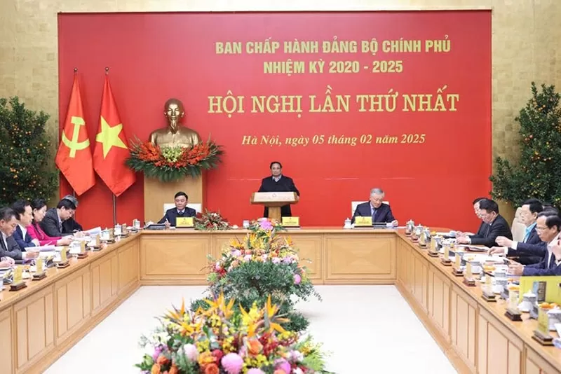 Hội nghị lần thứ nhất Ban Chấp hành Đảng bộ Chính phủ nhiệm kỳ 2020-2025