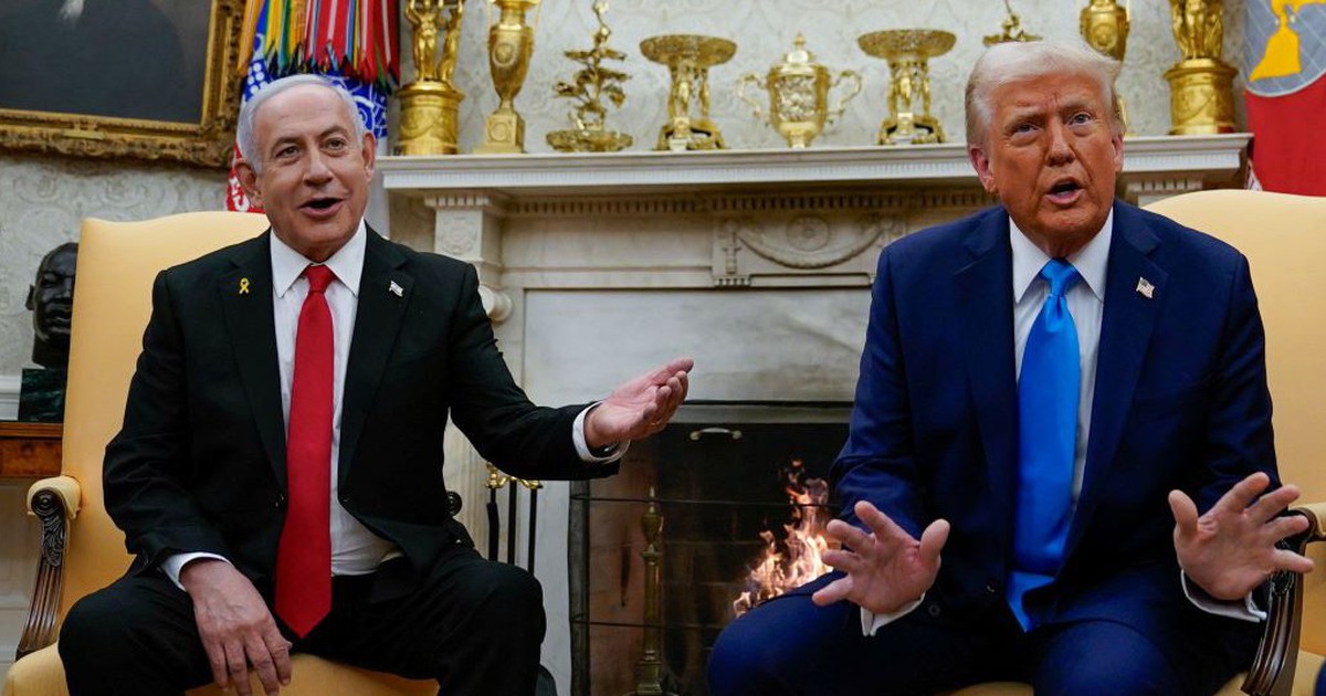 En una reunión con el primer ministro israelí, el presidente Trump propone la reubicación a largo plazo de los palestinos de Gaza