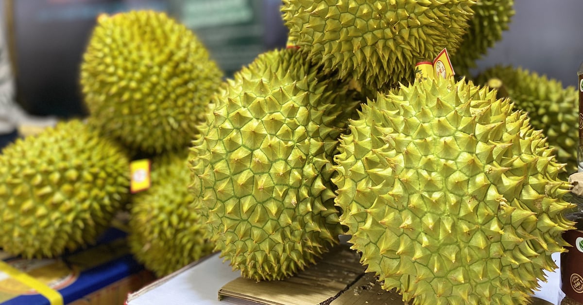 El líder del Ministerio de Agricultura se pronuncia sobre las pruebas chinas de oro en el durian