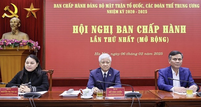 Chỉđịnh nhân sự Ban Chấp hành Đảng ủy Mặt trận Tổ quốc, các đoàn thể T.Ư