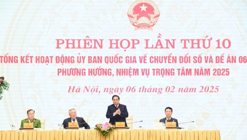 Thủ tướng Phạm Minh Chính chủ trì Phiên họp. Ảnh: nhandan.vn