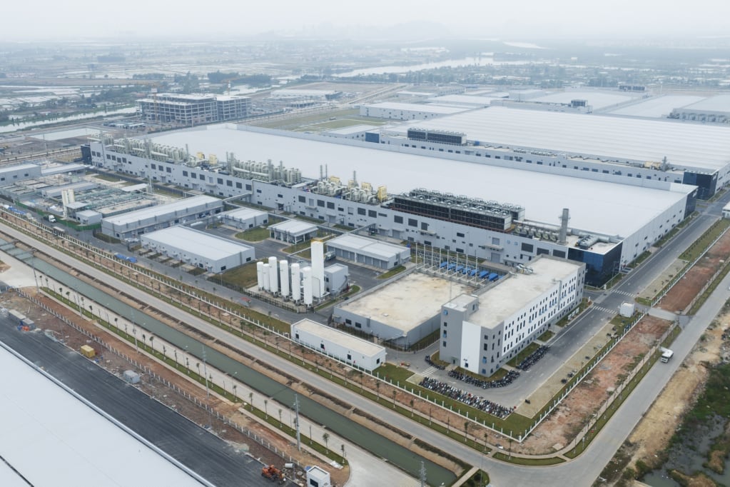 Song Khoai Industrial Park, Quang Yen Town is increasingly attracting investment enterprises. Photo: Do ​​Phuong