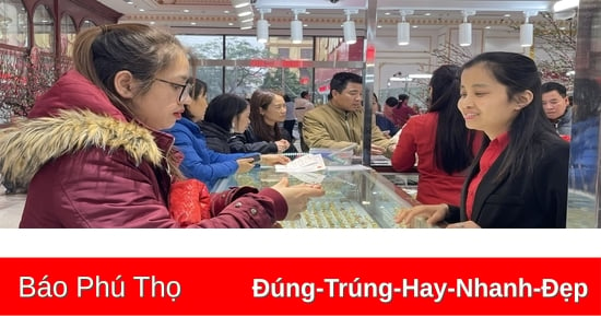 Thị trường vàng sôi động trước thềm ngày Vía Thần tài