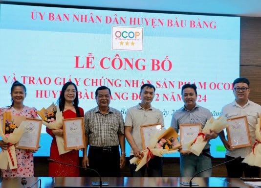 Bau Bang District: There are 35 products meeting 3-star OCOP standards