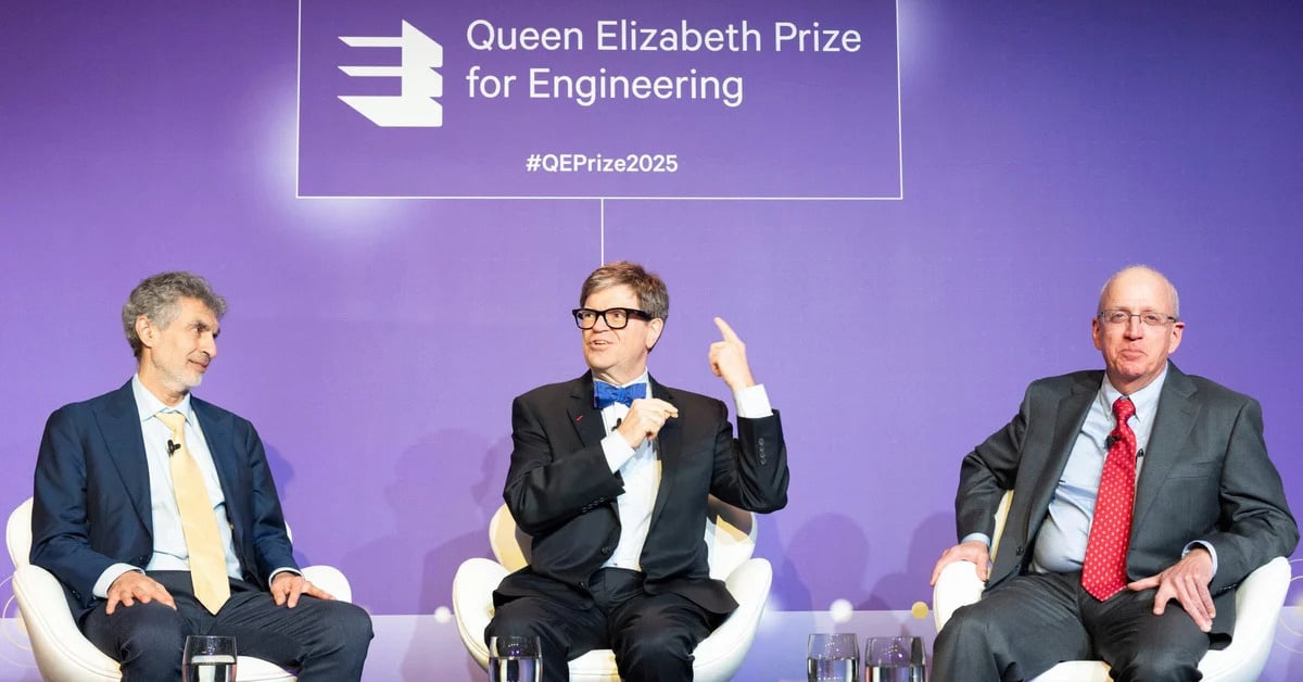 5 Gewinner des VinFuture-Preises beim Queen Elizabeth Prize 2025 geehrt