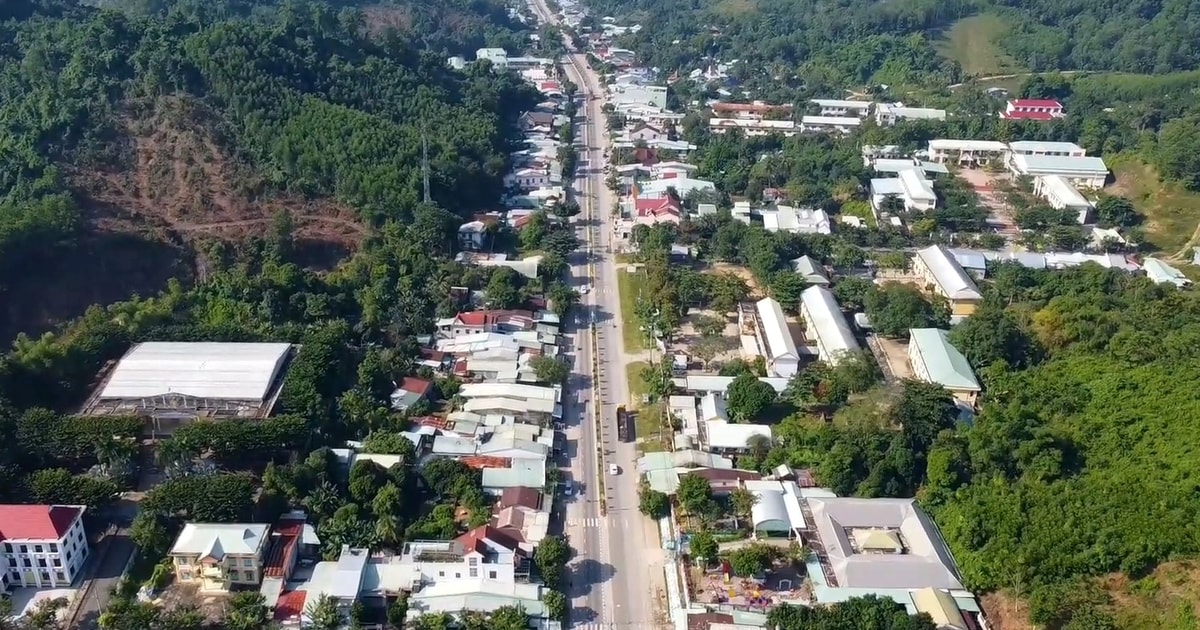 Approval of construction planning project documents for Nam Giang district