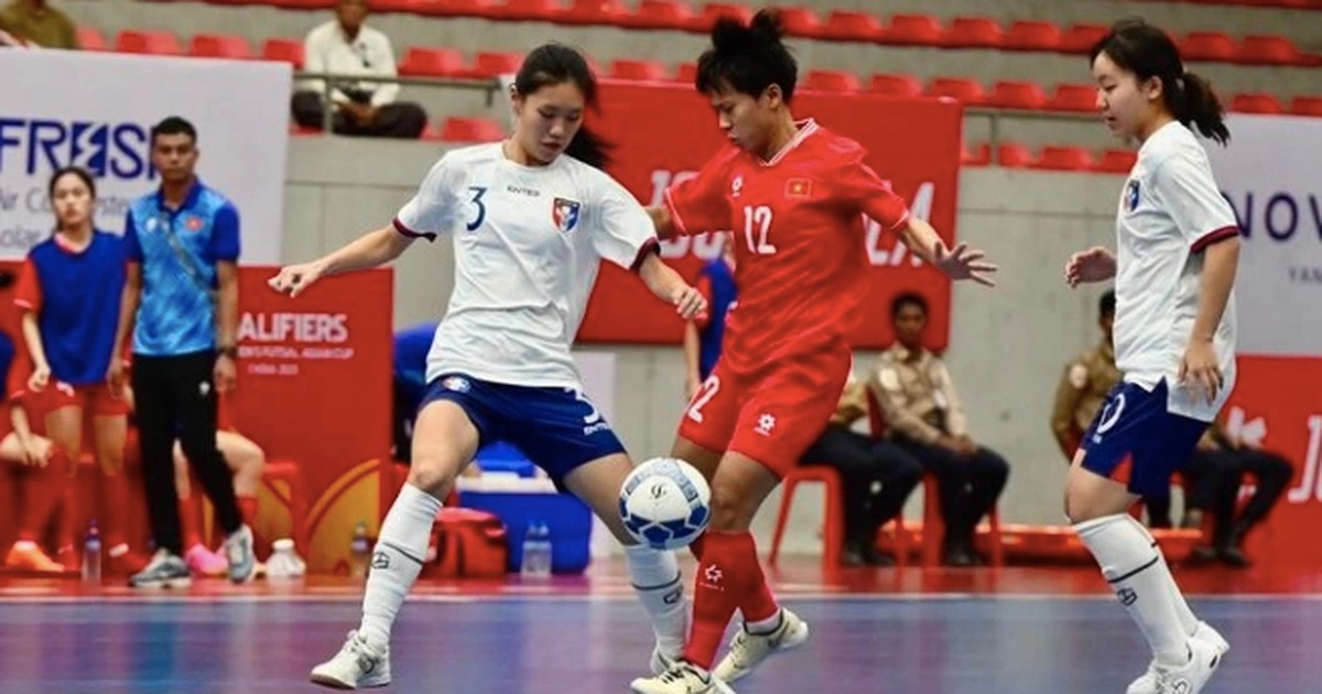 Đội tuyển futsal nữ Việt Nam rộng cửa tiến xa tại giải vô địch châu Á