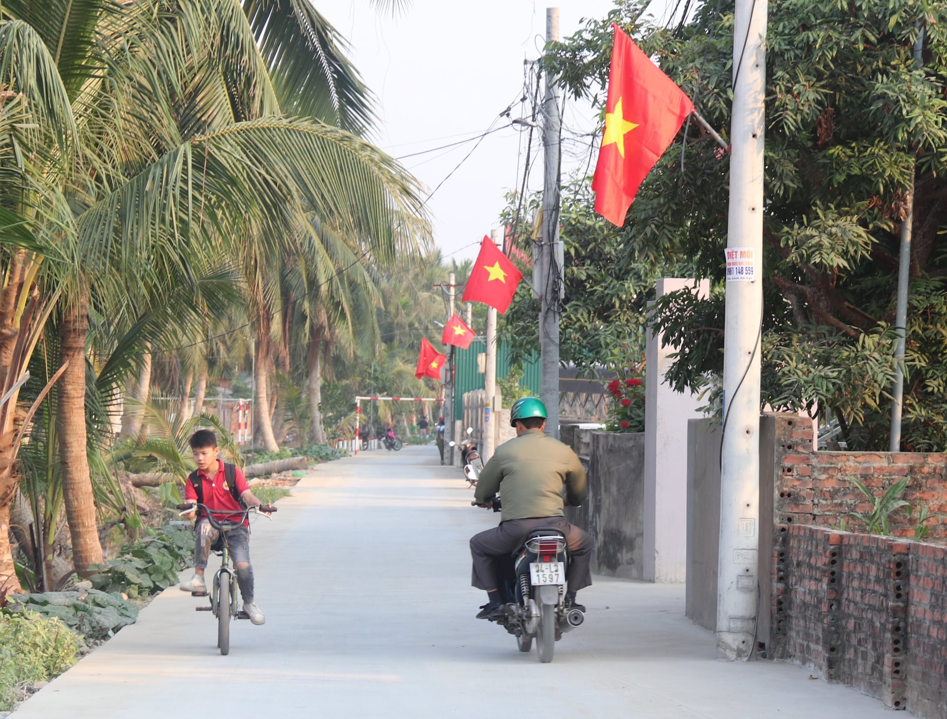 Bức tranh nông thôn mới Hồng Lạc (Thanh Hà)