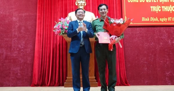 Colonel Ngo Cu Vinh joins the Executive Committee of the Binh Dinh Provincial Party Committee