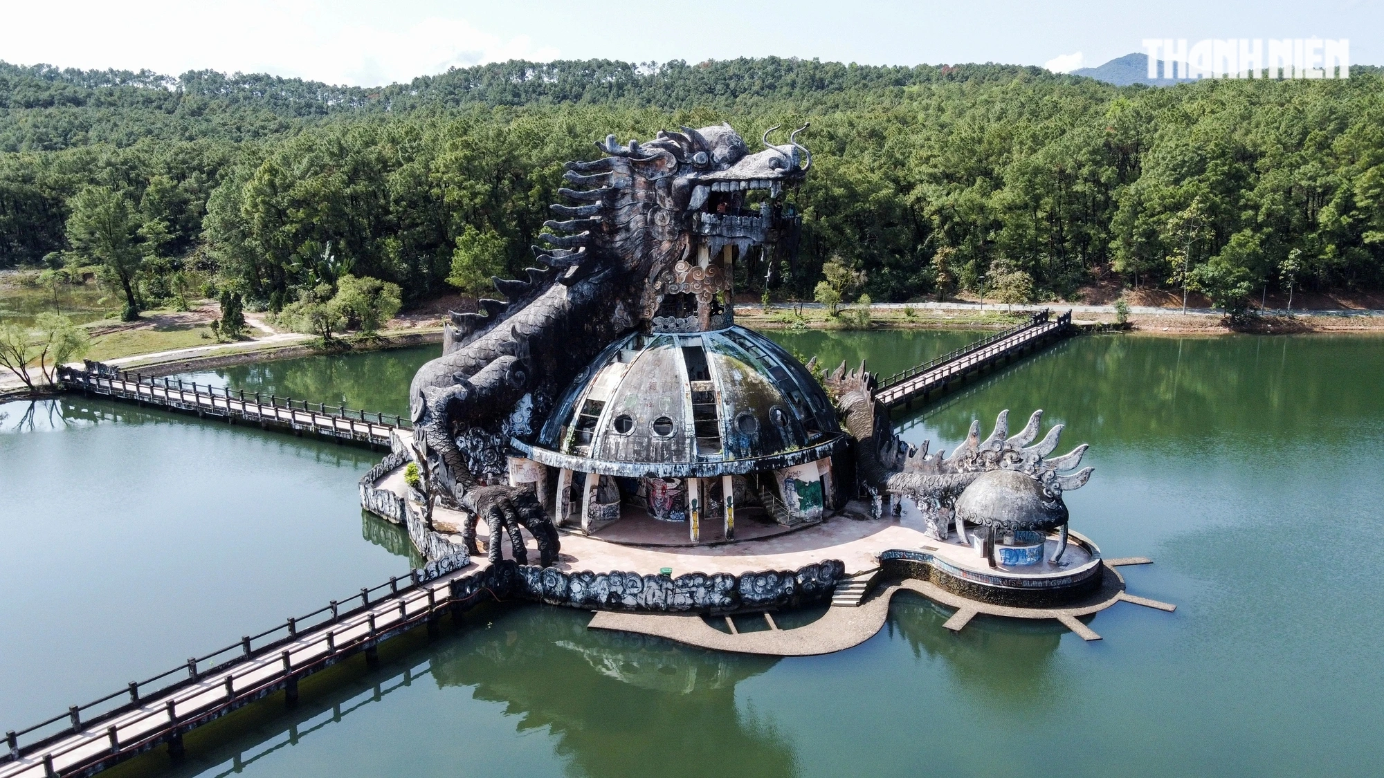 New look of abandoned water park in Hue