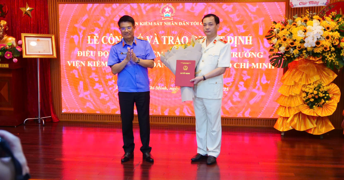 Direktor der Volksstaatsanwaltschaft der Provinz Thanh Hoa wird Direktor der Volksstaatsanwaltschaft von Ho-Chi-Minh-Stadt