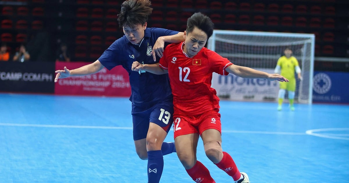 Having defeated Thailand, Vietnamese women's futsal has the right to dream of the World Cup: Why not?