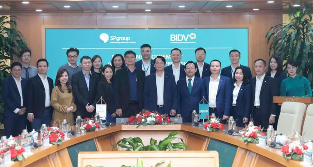 BIDV and SP Group cooperate for green goals