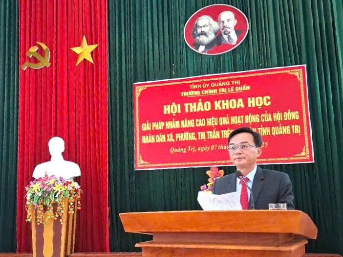 Hội thảo khoa học về nâng cao hiệu quả hoạt động của HĐND xã, phường, thị trấn