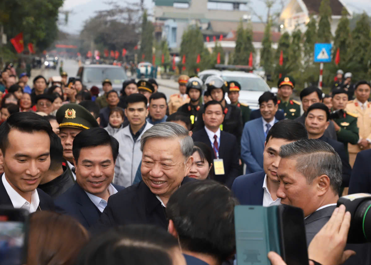 Ha Giang im Herzen von Generalsekretär To Lam