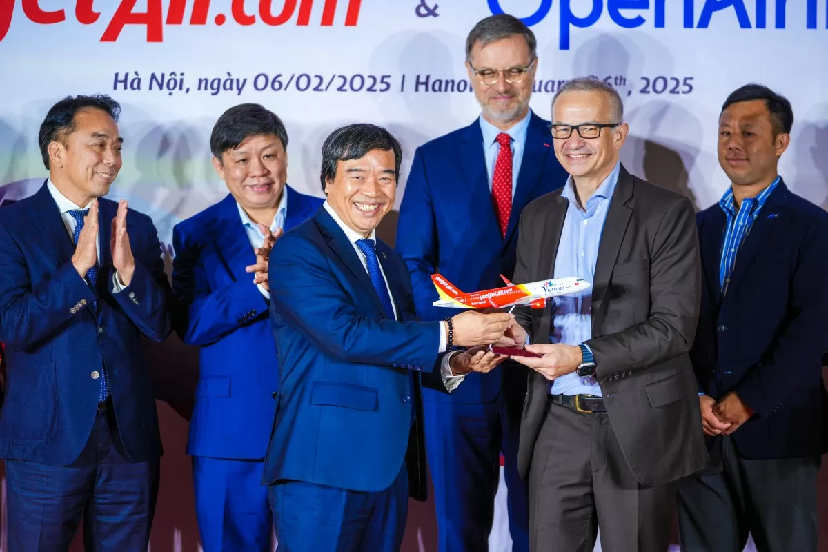 Vietjet Air signe un accord de coopération stratégique avec OpenAirlines