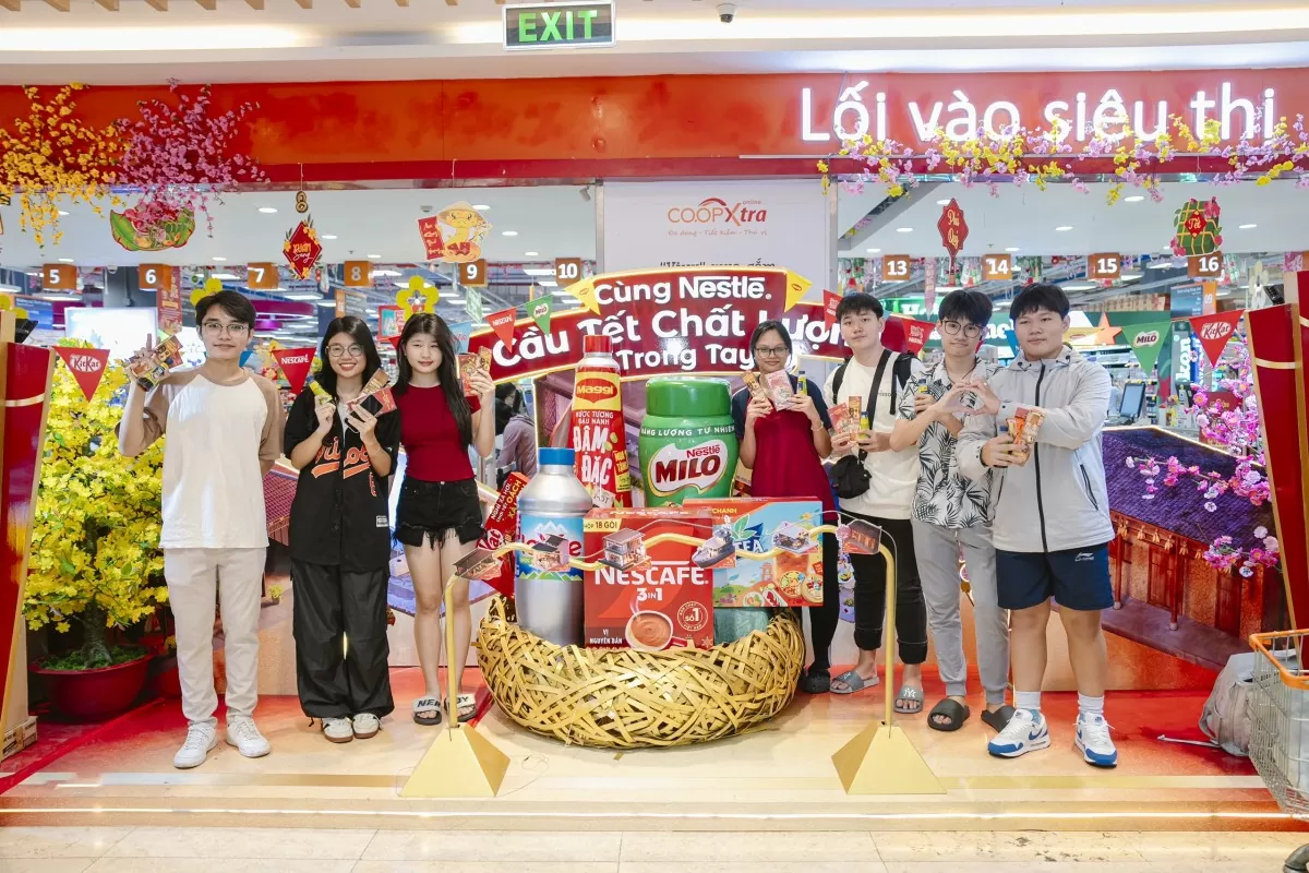 Cùng Nestlé 'Cầu Tết Chất Lượng trong tay'