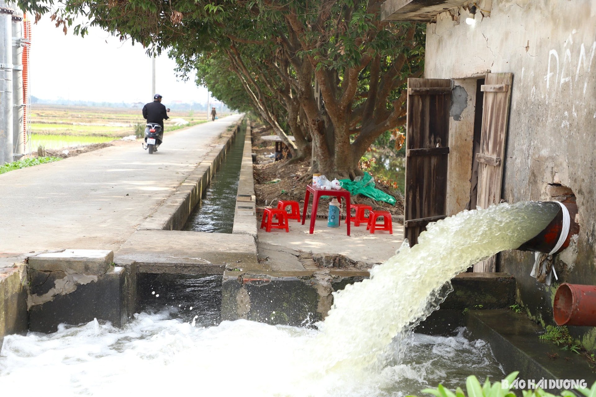 Pumping stations in most localities are operating at full capacity to supply water for production.