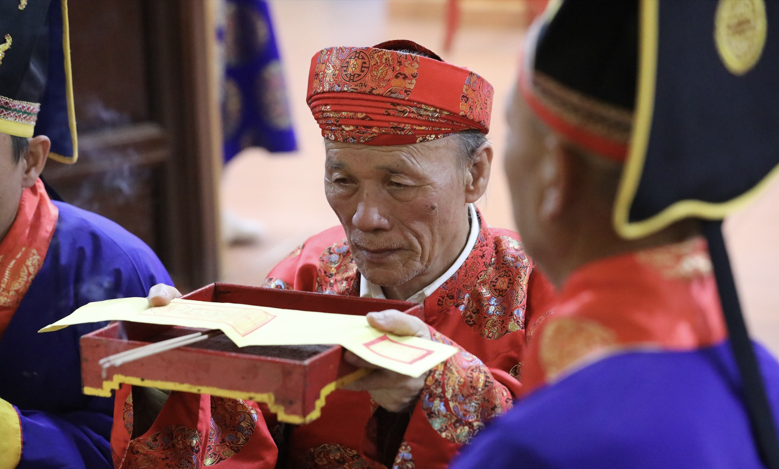 Lễ tế xuân ở làng Thai Dương