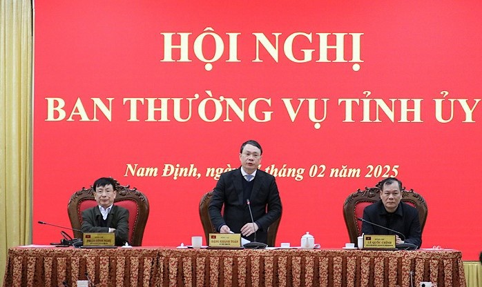 Nam Dinh ensures security and safety and promotes cultural values ​​of the 2025 Lunar New Year Festival. Image 2