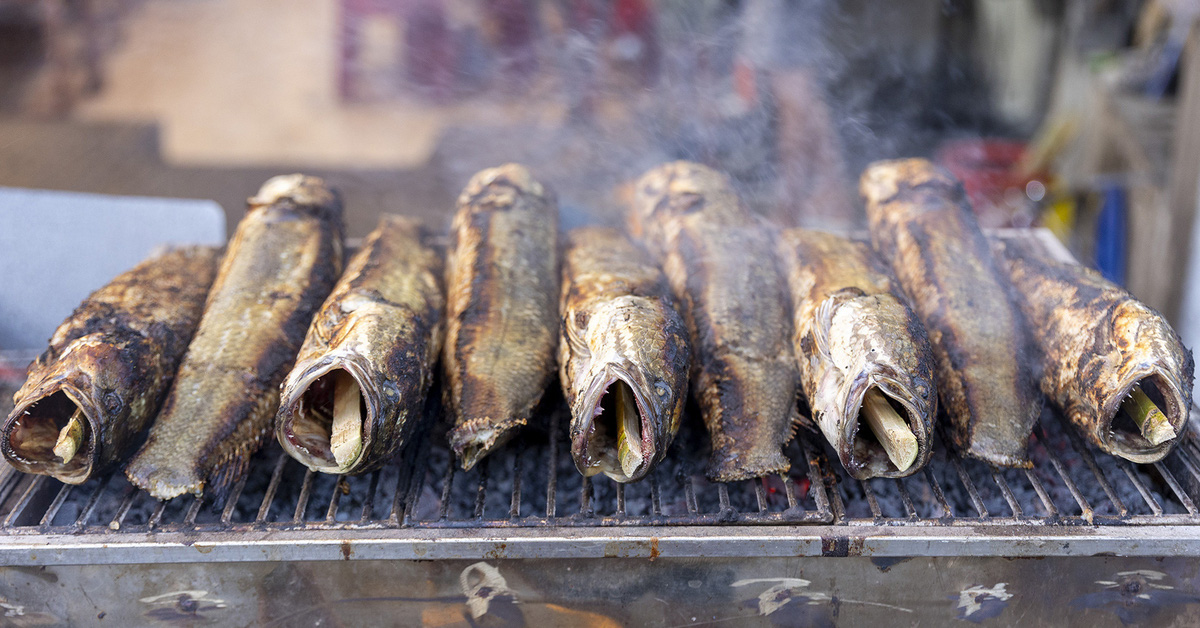 Grilled snakehead fish 'covers the airwaves', prices drop rapidly