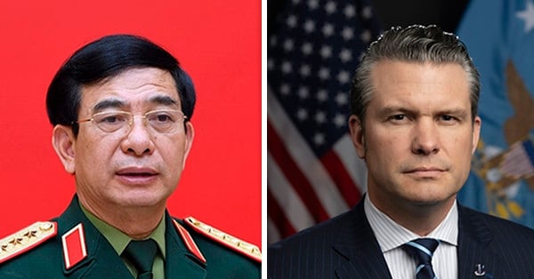 El general Phan Van Giang invitó al Secretario de Defensa de Estados Unidos a visitar Vietnam este año.