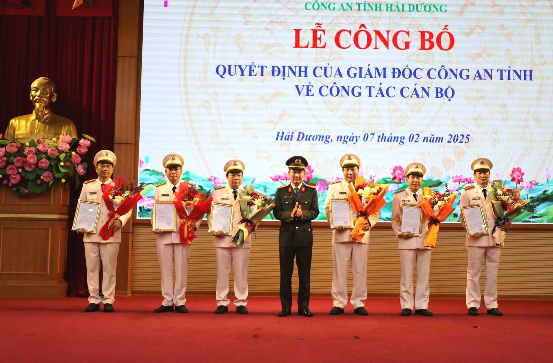 5 police department heads of Hai Duong province asked to retire before the age limit