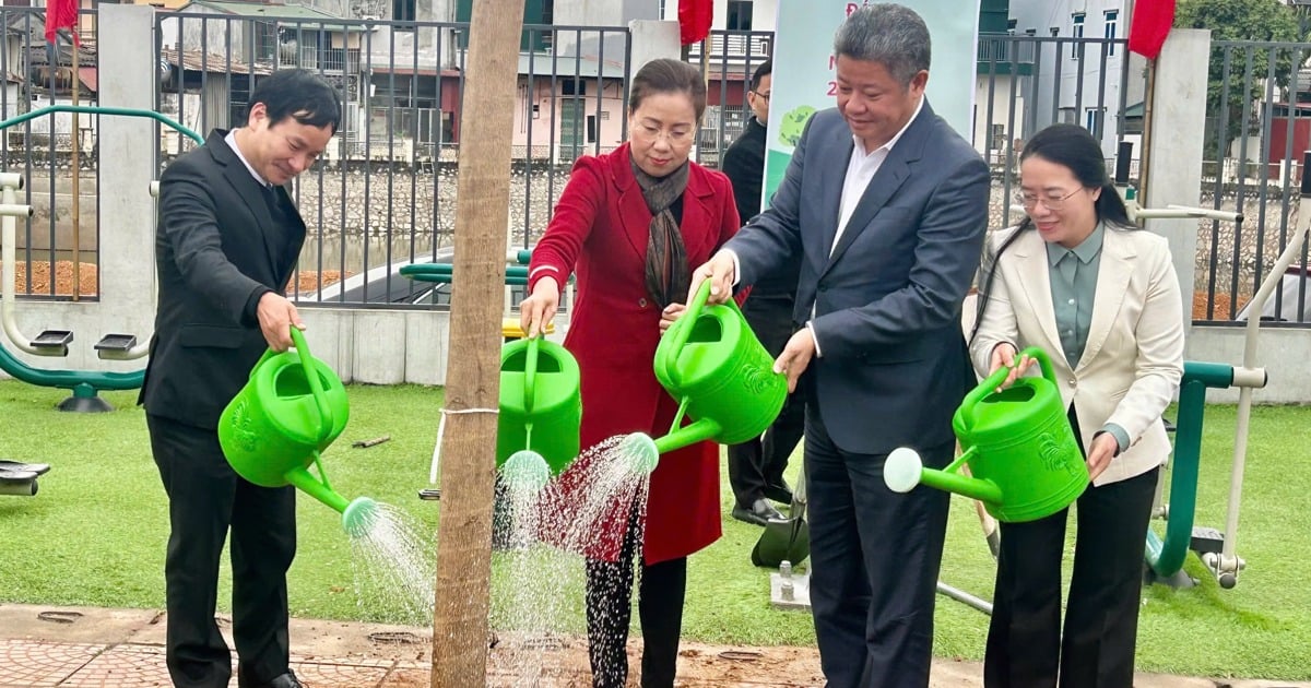 하노이 농민 협회, 설날 나무 심기, 환경 보호 활동 시작