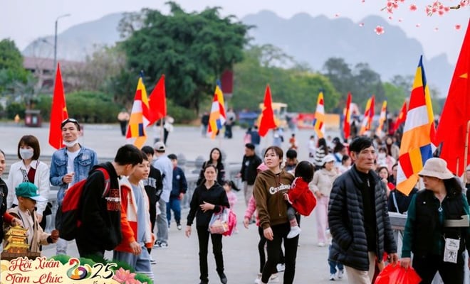 Tam Chuc Spring Festival 2025 is ready to welcome visitors