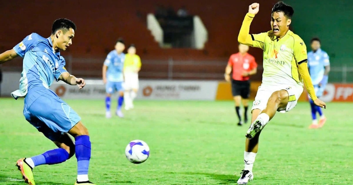 Defeating Binh Dinh Club, SHB Da Nang of new coach Le Duc Tuan hopes to stay in the league