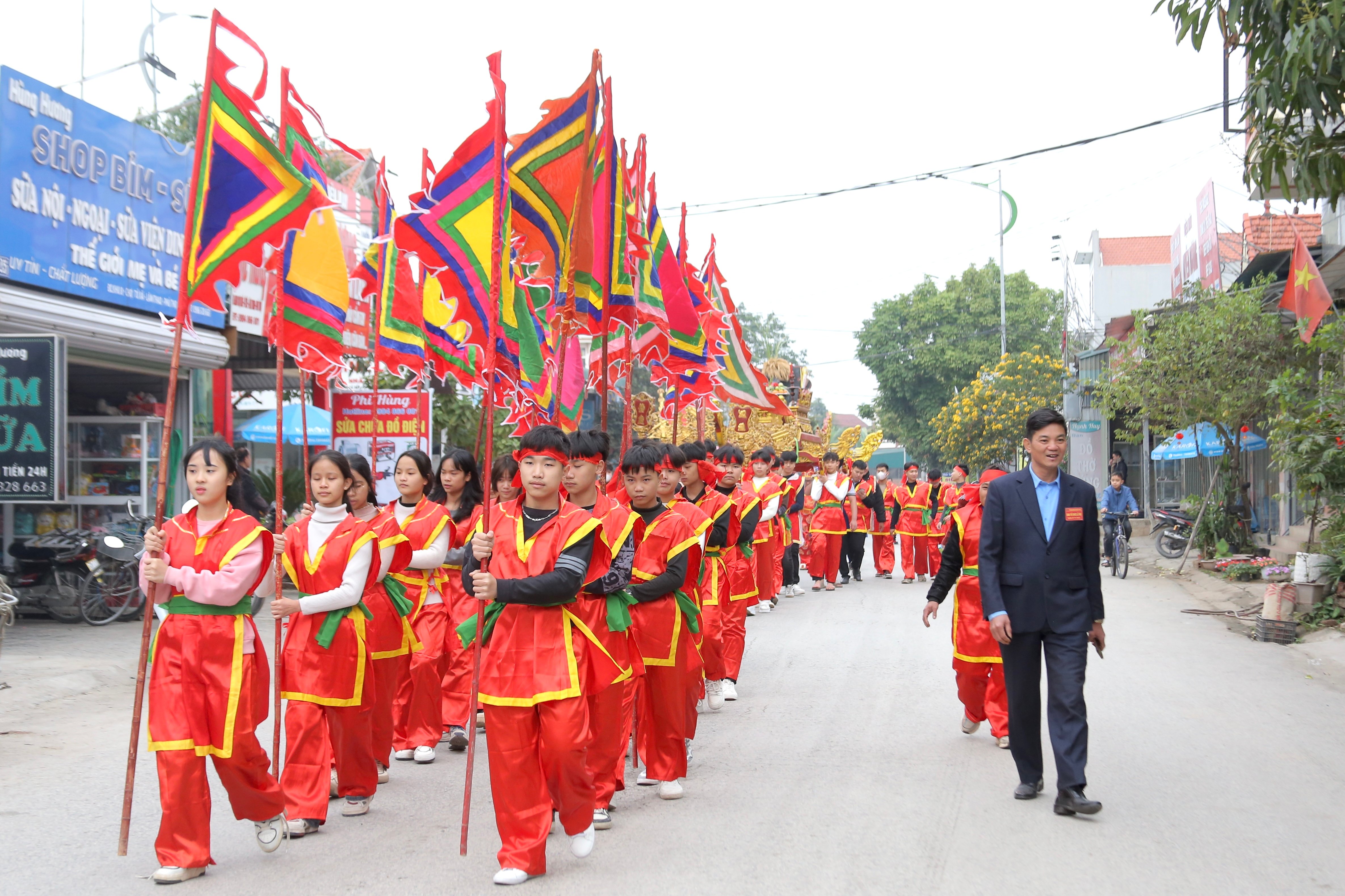 Lễ rước “Lúa thần” xã Tứ Xã