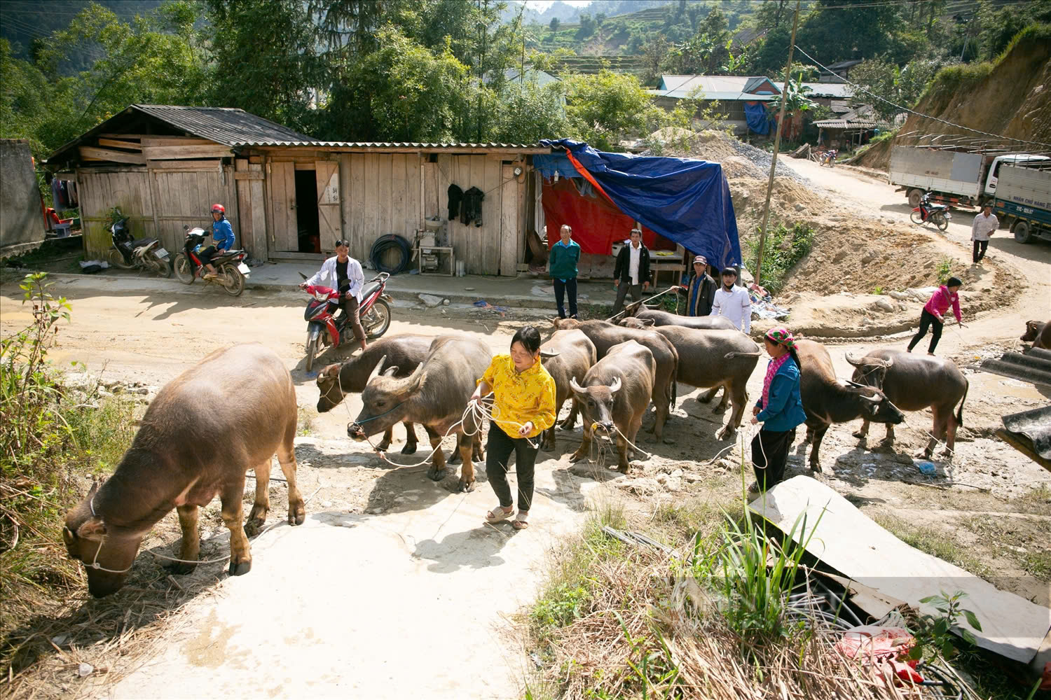 Một huyện của Hà Giang, giảm nghèo bền vững, xây dựng nông thôn mới nhờ chính sách dân tộc- Ảnh 2.