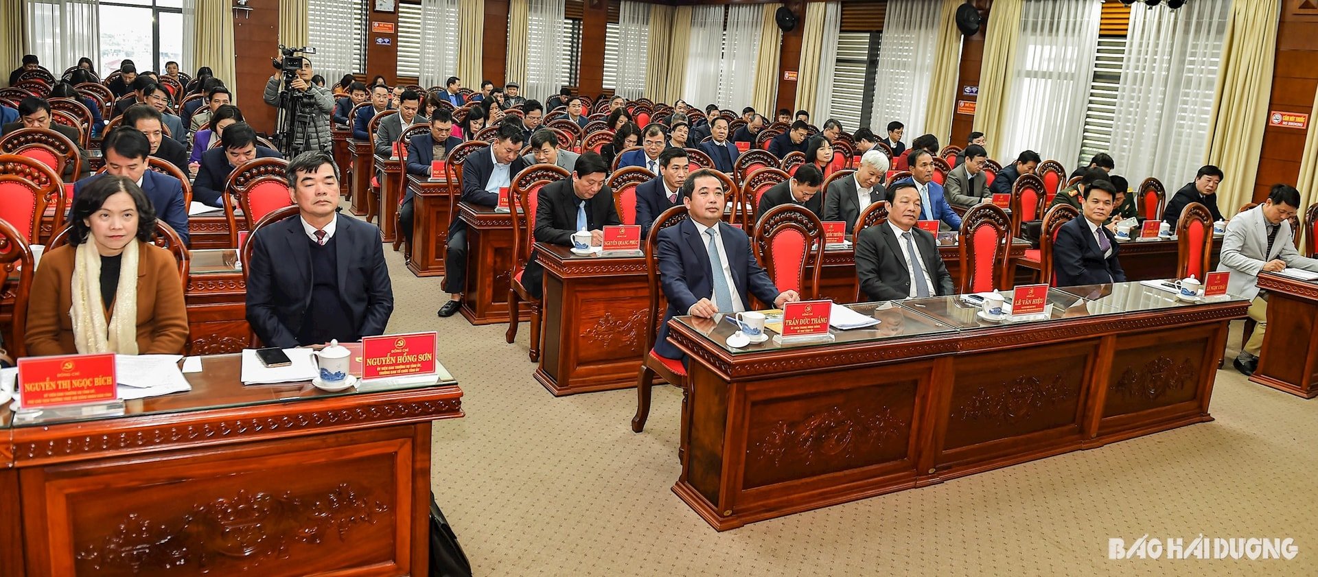 Líderes provinciales y delegados asistentes a la conferencia