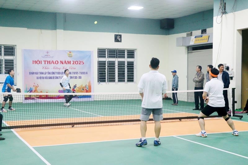 Các vận động viên tham gia tranh tài ở bộ môn pickleball