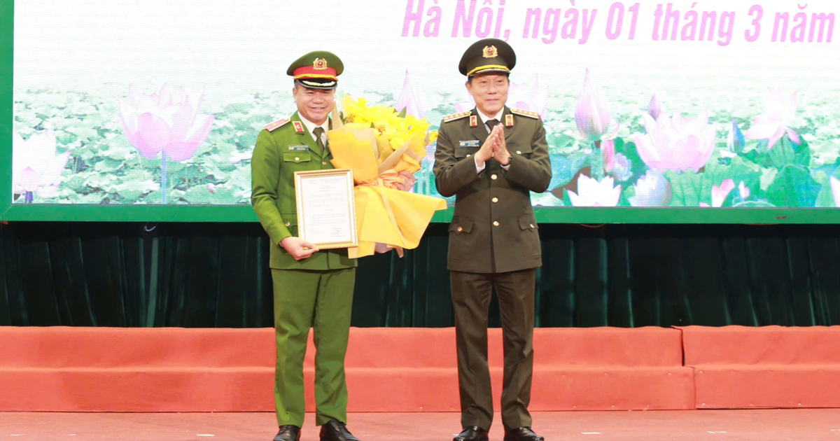 Major General Nguyen Thanh Tung was assigned to run the Hanoi City Police Department.