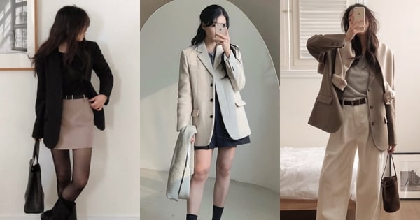 Nàng blogger có cả chục cách lên đồ với blazer rất dễ học theo