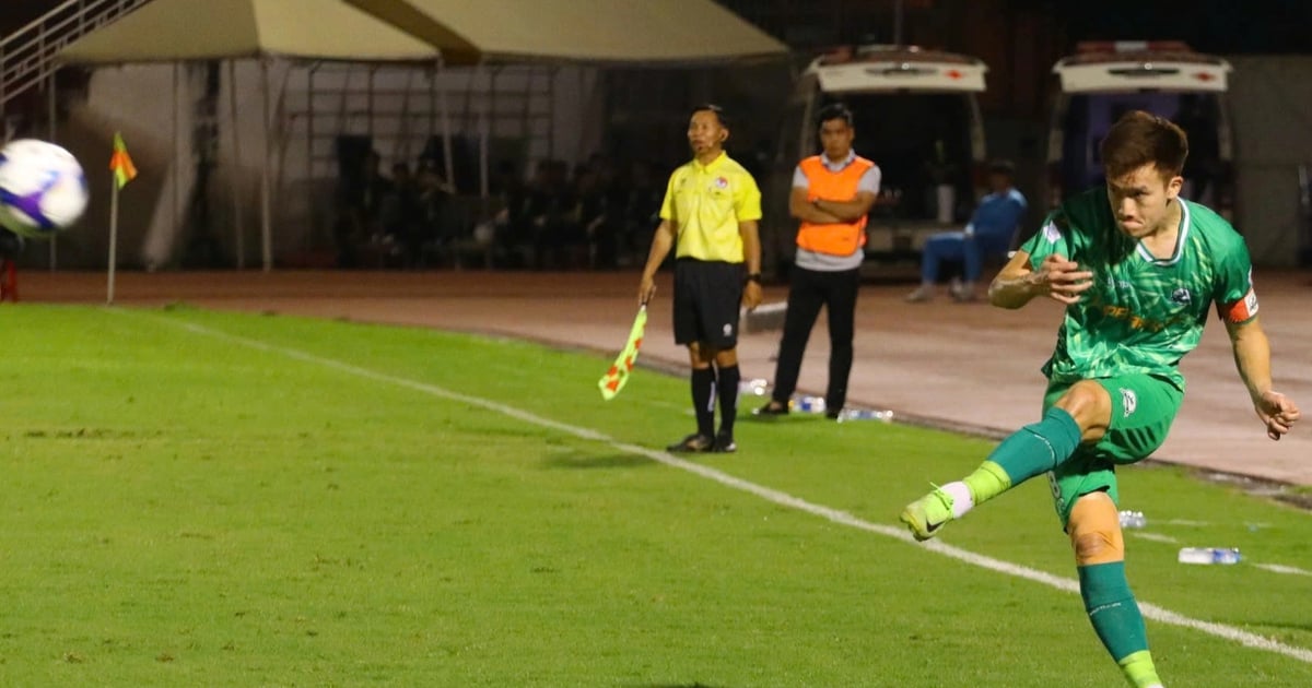 Ninh Binh liegt unter den Top 1, die Mannschaft von Cong Phuong liegt weit abgeschlagen zurück.