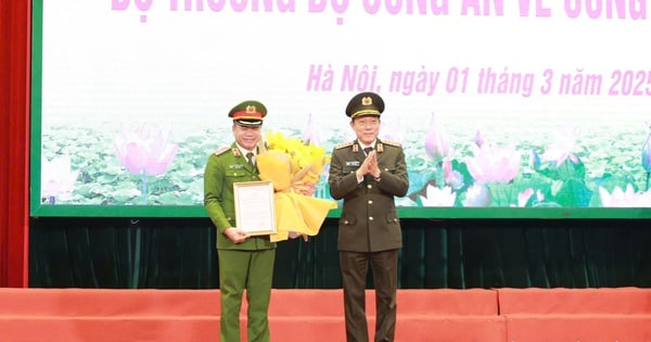 Generalmajor Nguyen Thanh Tung wurde zum Leiter der Polizeibehörde der Stadt Hanoi ernannt.