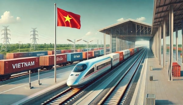 Many international experts are optimistic about the prospects of the Lao Cai - Hanoi - Hai Phong railway project.